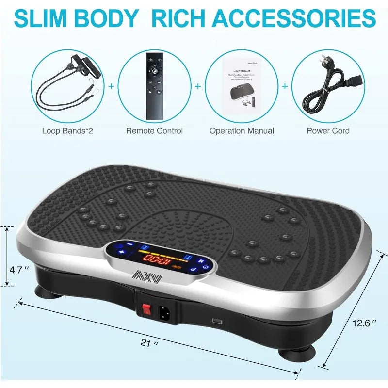 Vibration Plate Body Fitness Machine