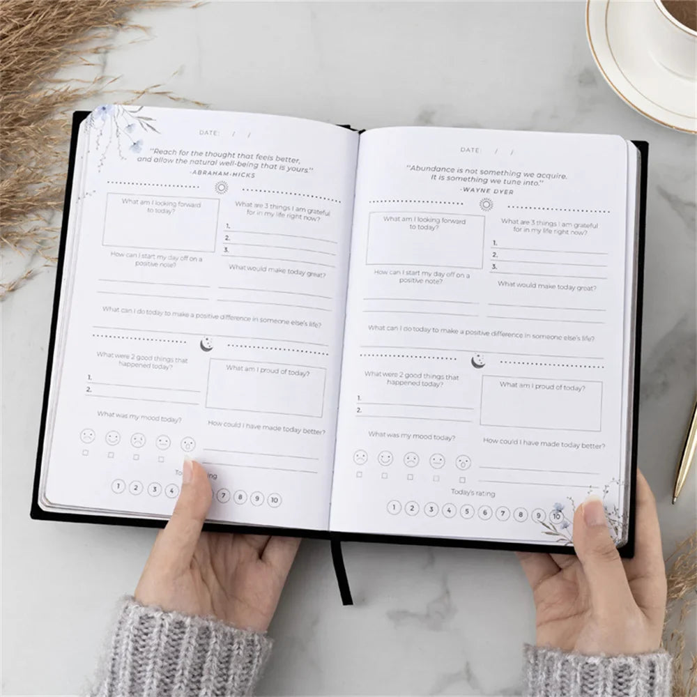 Gratitude Journal Inspirational Notebook