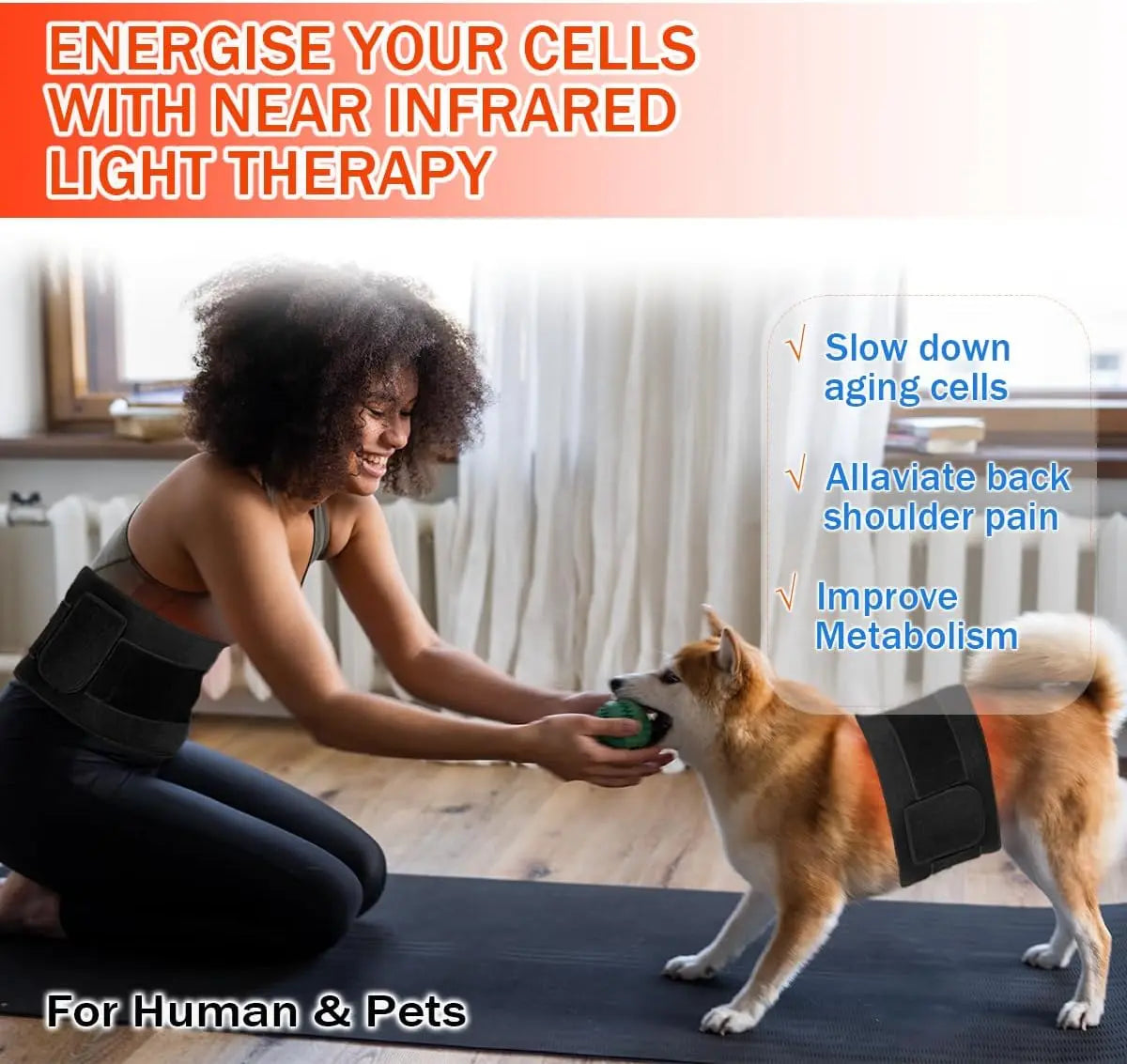 Portable Infrared Light Therapy Pad