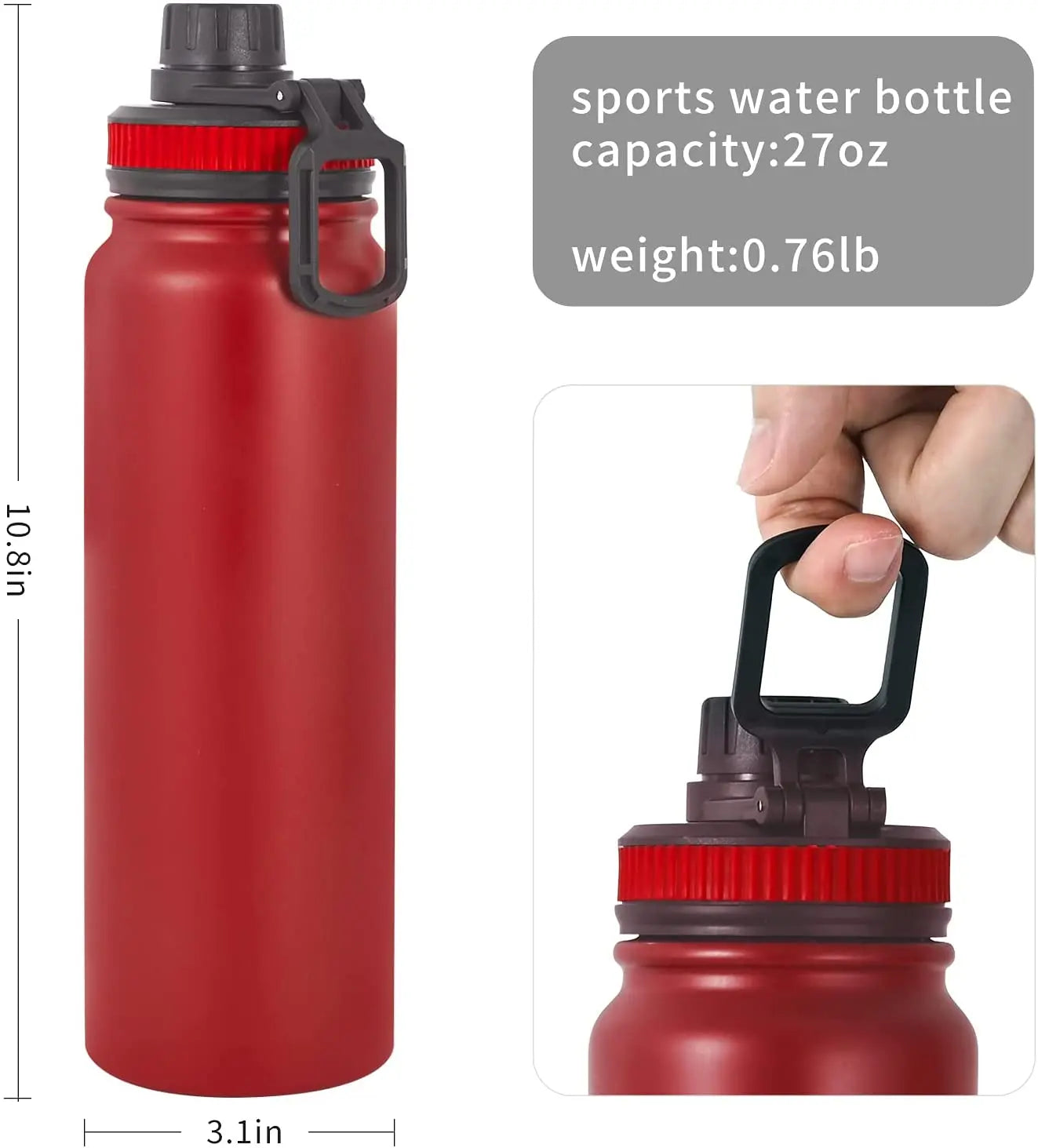 Stainless Steel Sport Water Bottle