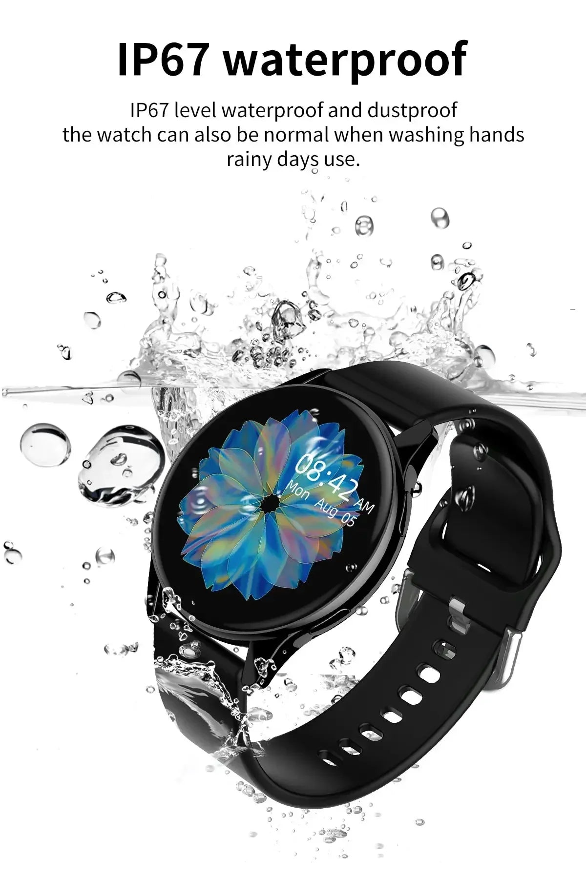 Smart Bluetooth Fitness Watch
