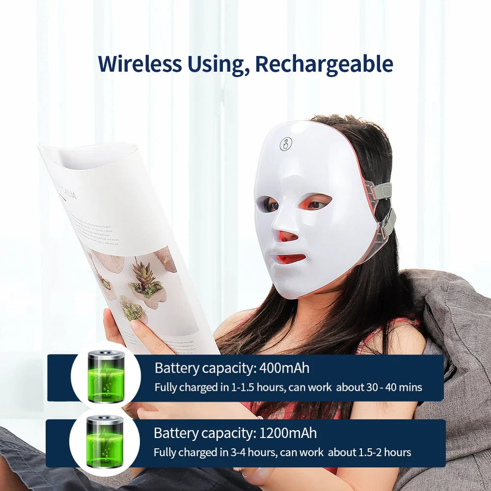 Anti-Aging Photon LED Facial Mask
