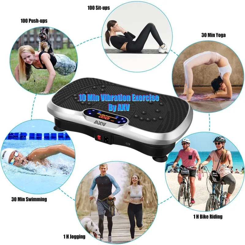 Vibration Plate Body Fitness Machine