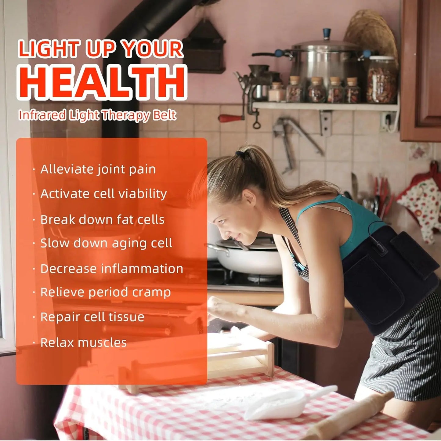 Portable Infrared Light Therapy Pad