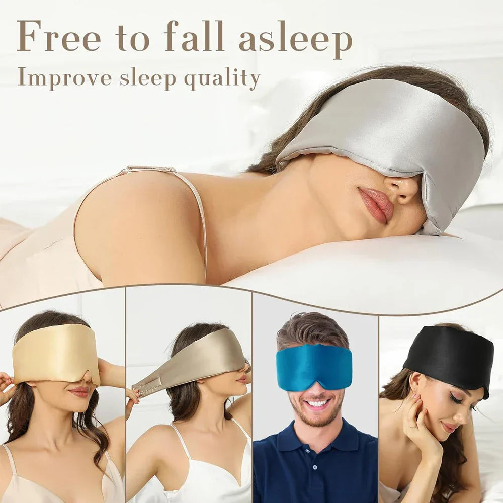 Mulberry Silk Light-Blocking Sleep Mask