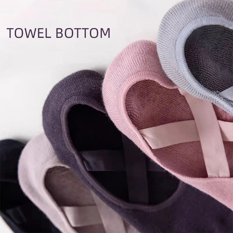 Non-Slip Cotton Yoga Socks