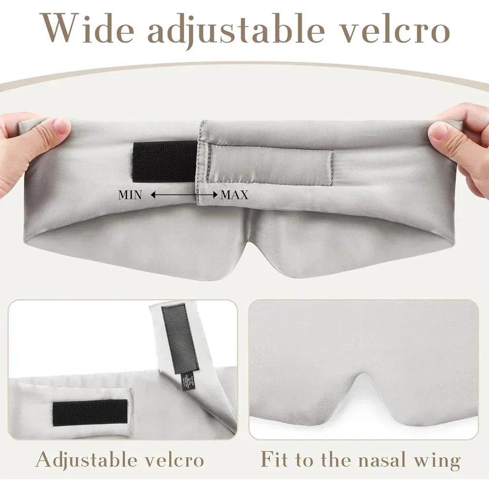 Mulberry Silk Light-Blocking Sleep Mask