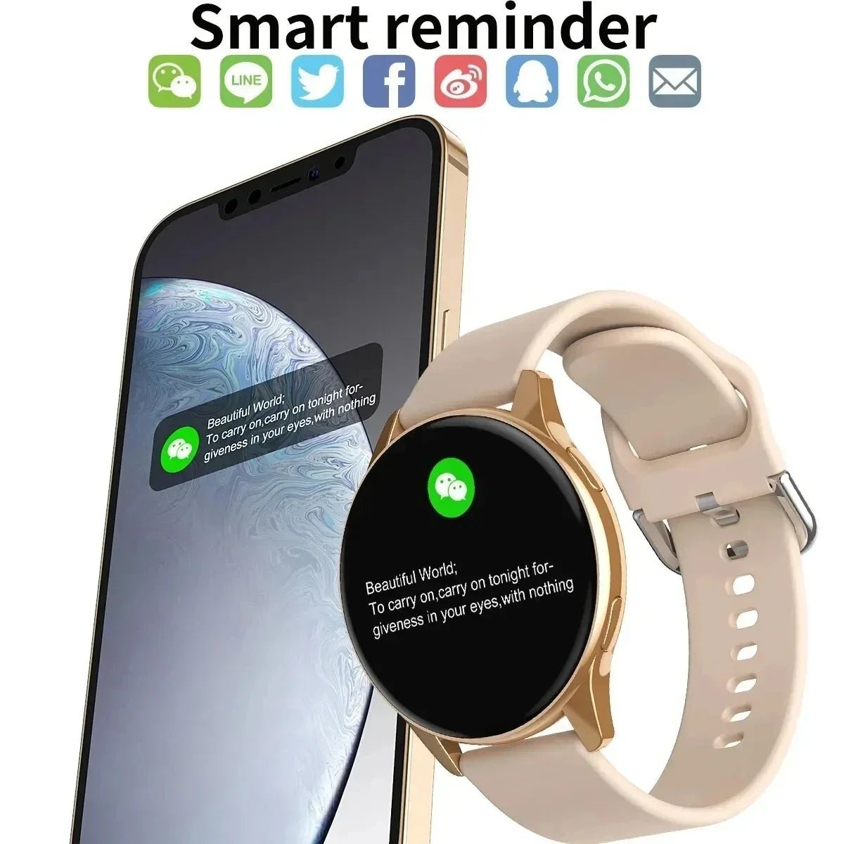 Smart Bluetooth Fitness Watch