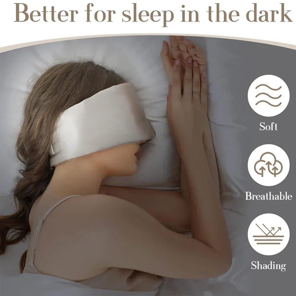 Mulberry Silk Light-Blocking Sleep Mask