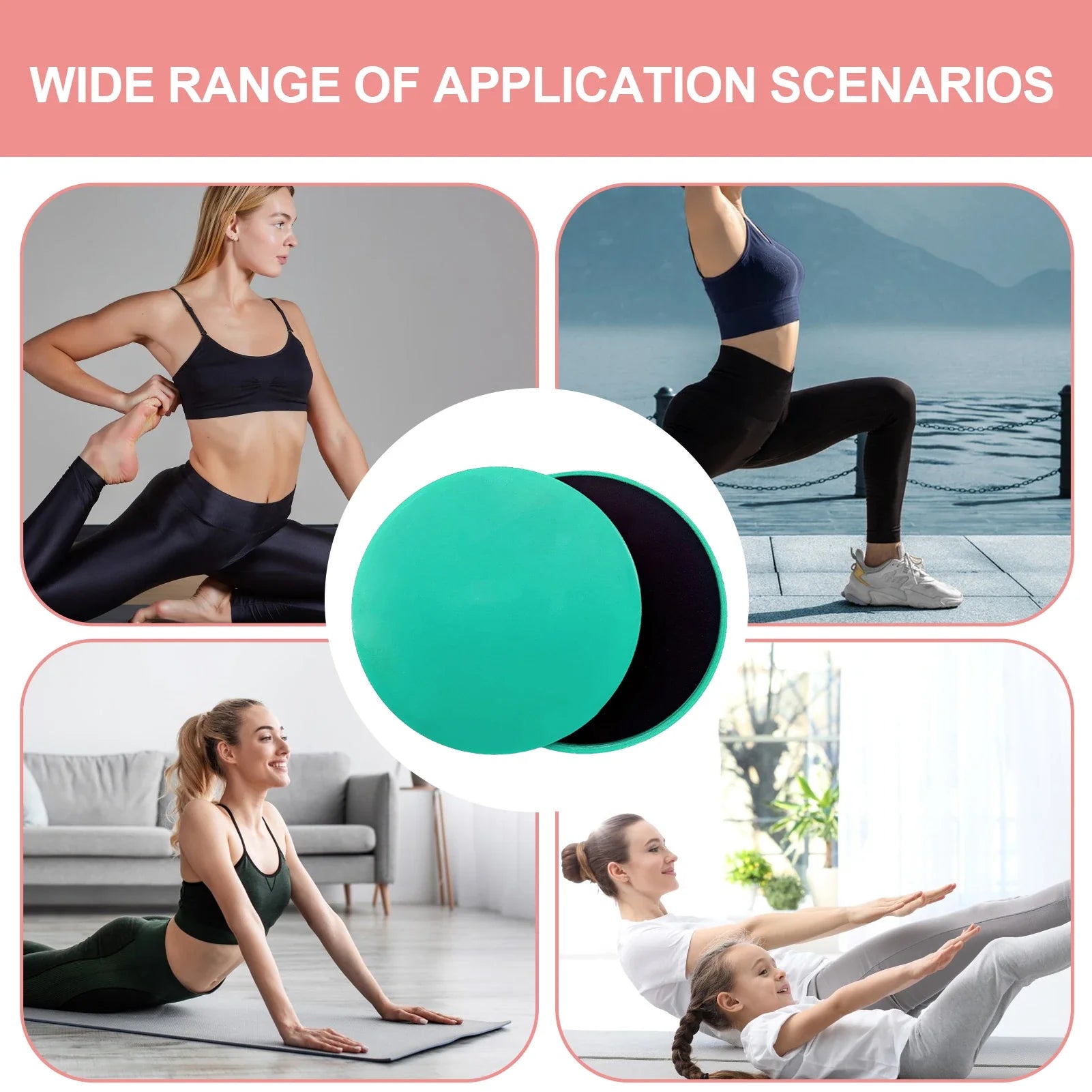 Fitness Core Slider Exercise Pilate