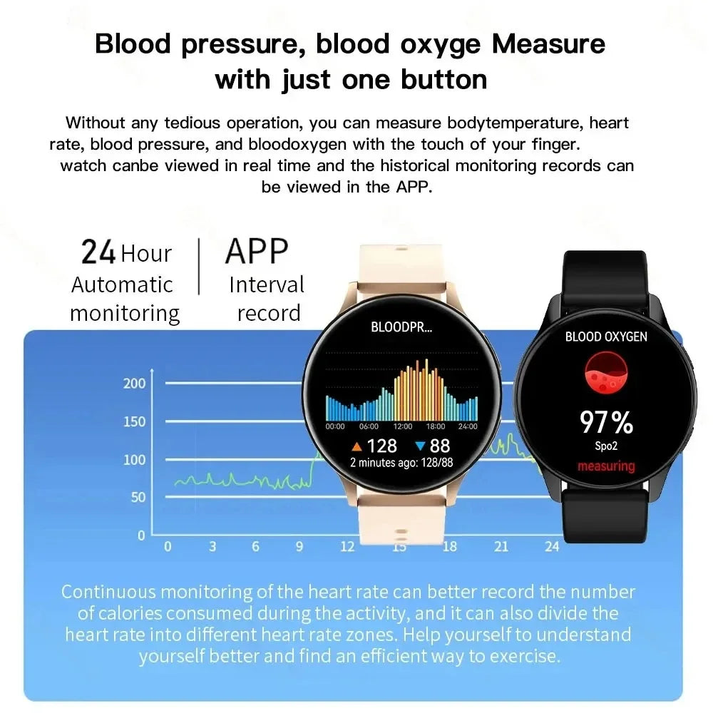 Smart Bluetooth Fitness Watch