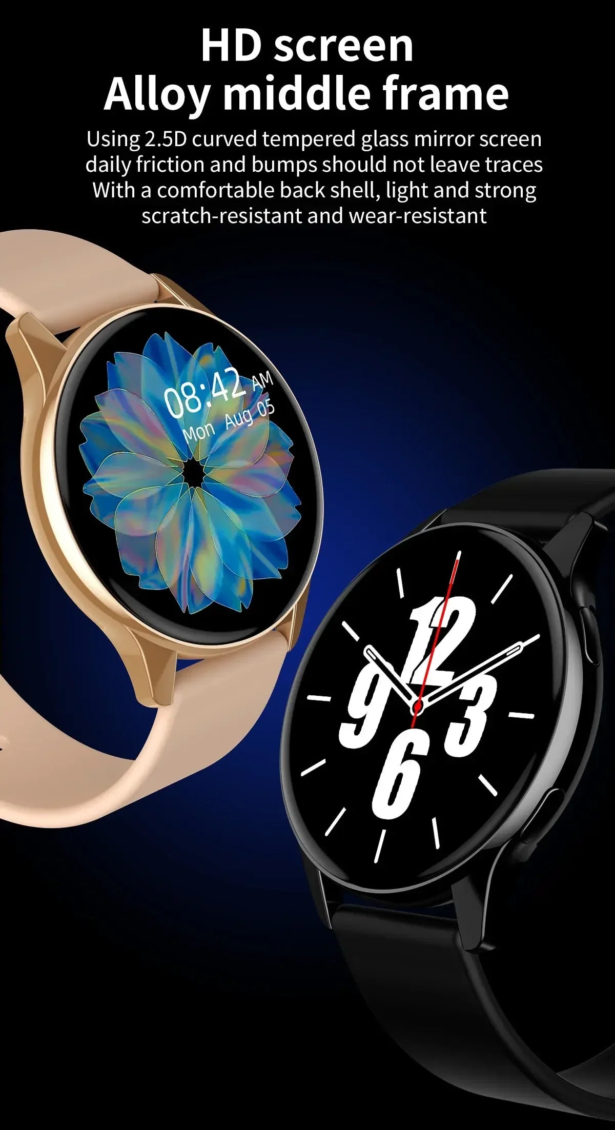 Smart Bluetooth Fitness Watch
