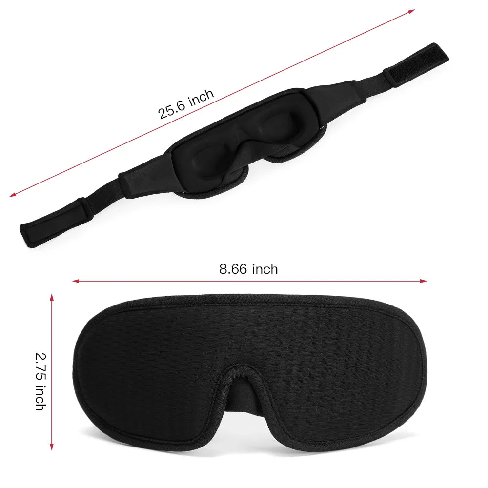 3D Soft Padded Sleep Mask