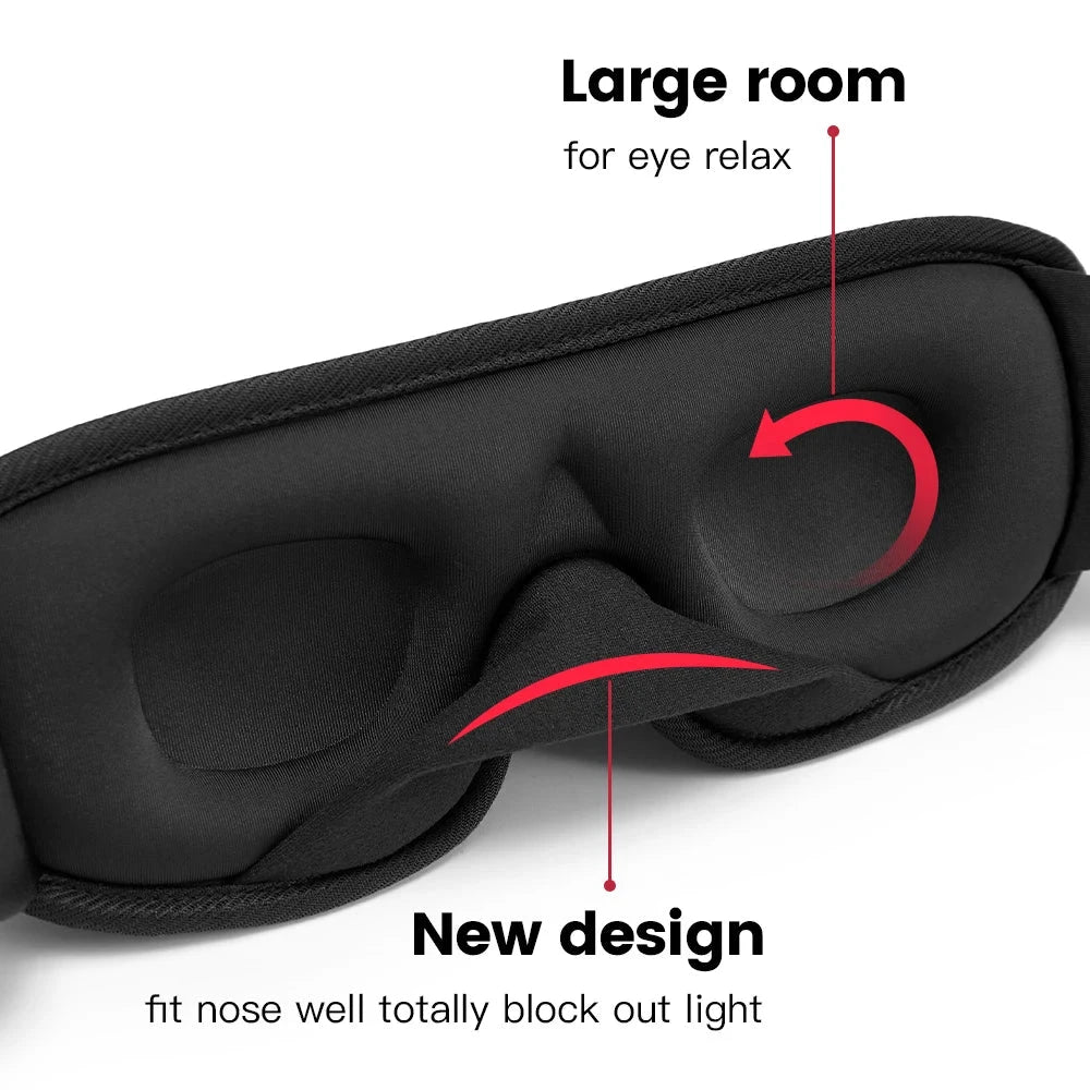 3D Soft Padded Sleep Mask