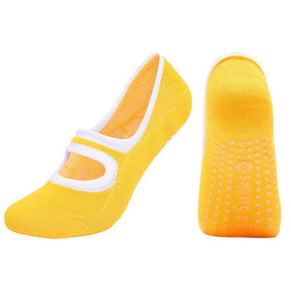 High-Quality Anti-Slip Bandage Yoga Socks