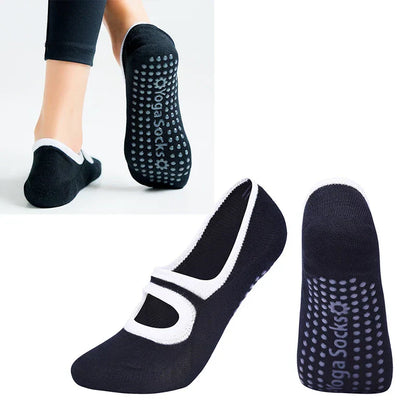 High-Quality Anti-Slip Bandage Yoga Socks