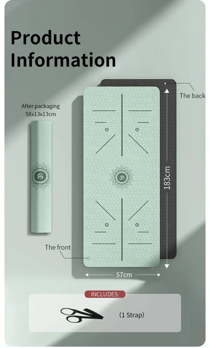 Eco-Friendly Non-Slip Yoga Mat 