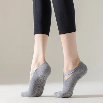 Non-Slip Cotton Yoga Socks