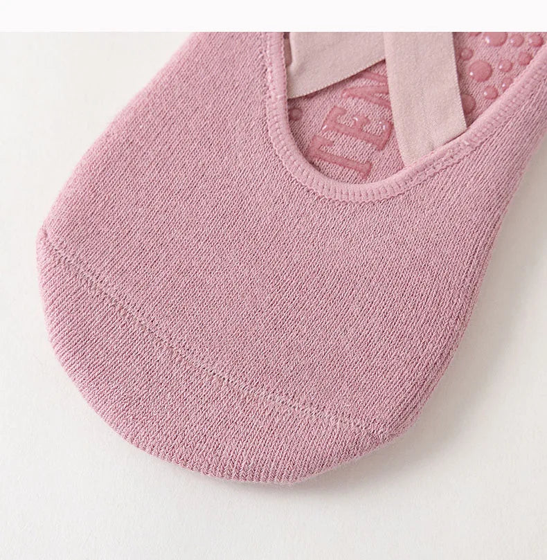 Non-Slip Cotton Yoga Socks