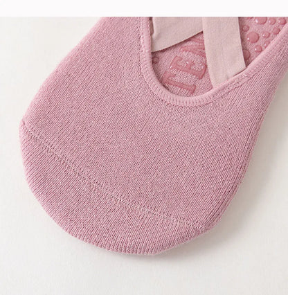Non-Slip Cotton Yoga Socks