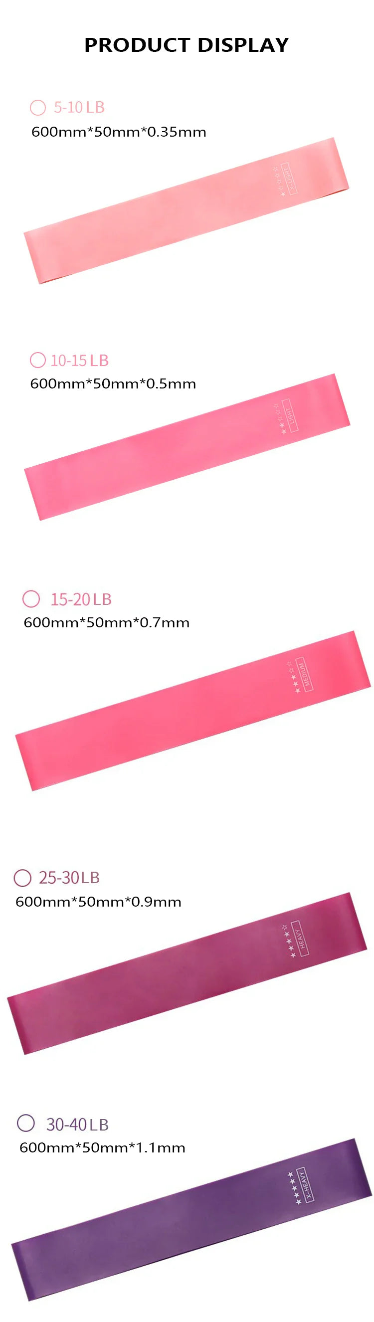 Elastic Resistance Bands