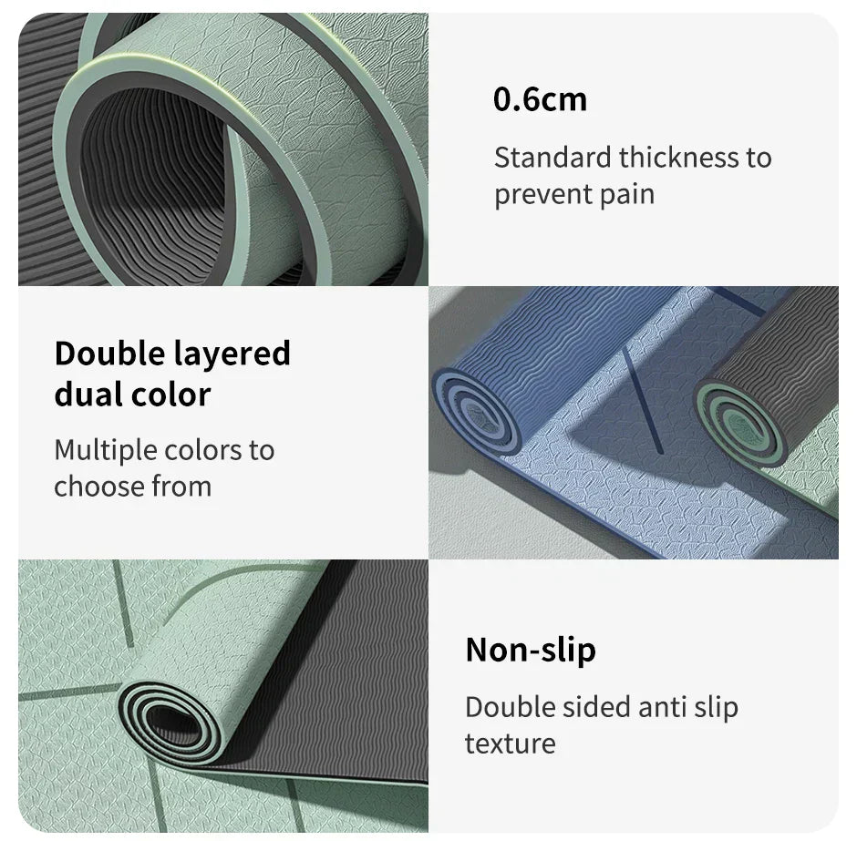 Eco-Friendly Non-Slip Yoga Mat 