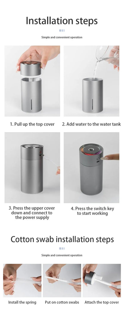 260ml Portable Humidifier and Diffuser