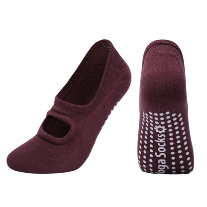 Silicone Anti-Slip Backless Yoga Pilates Socks