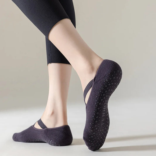 Non-Slip Cotton Yoga Socks