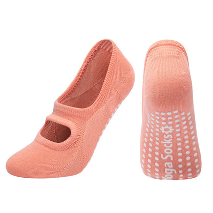 Silicone Anti-Slip Backless Yoga Pilates Socks