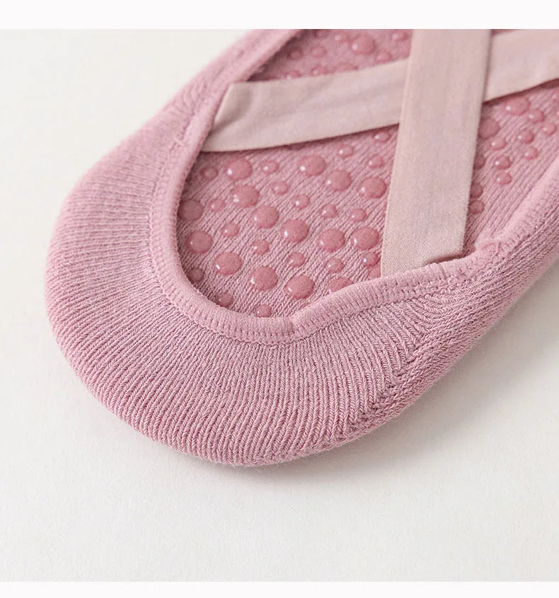 Non-Slip Cotton Yoga Socks