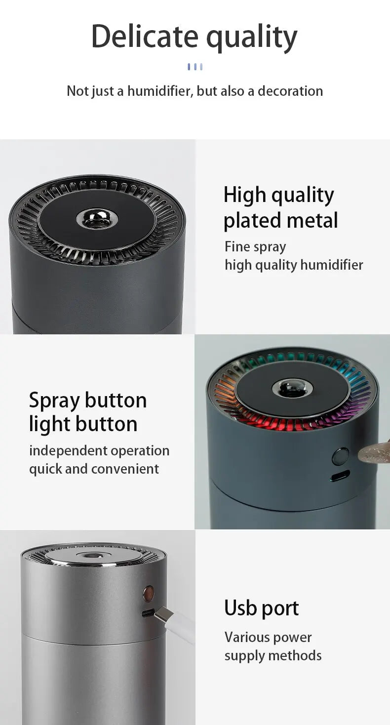 260ml Portable Humidifier and Diffuser