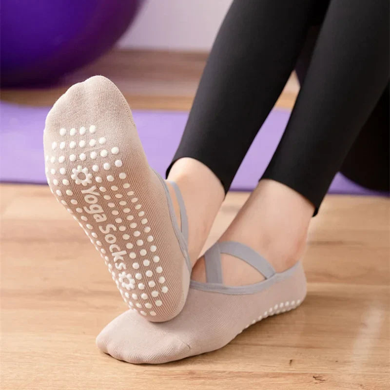 Professional Women Anti-Slip Yoga Socks