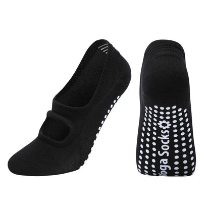 Silicone Anti-Slip Backless Yoga Pilates Socks