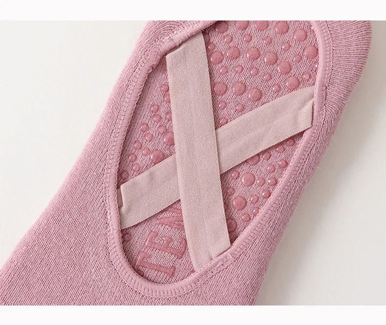 Non-Slip Cotton Yoga Socks