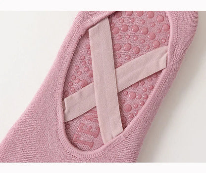 Non-Slip Cotton Yoga Socks