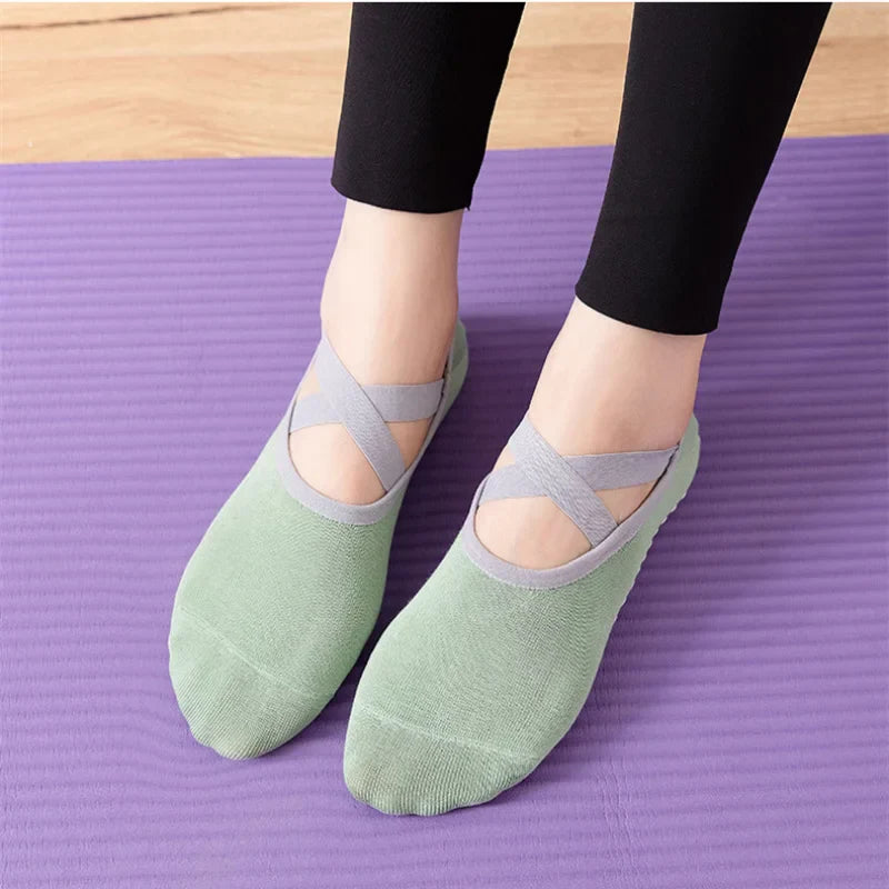 Professional Women Anti-Slip Yoga Socks
