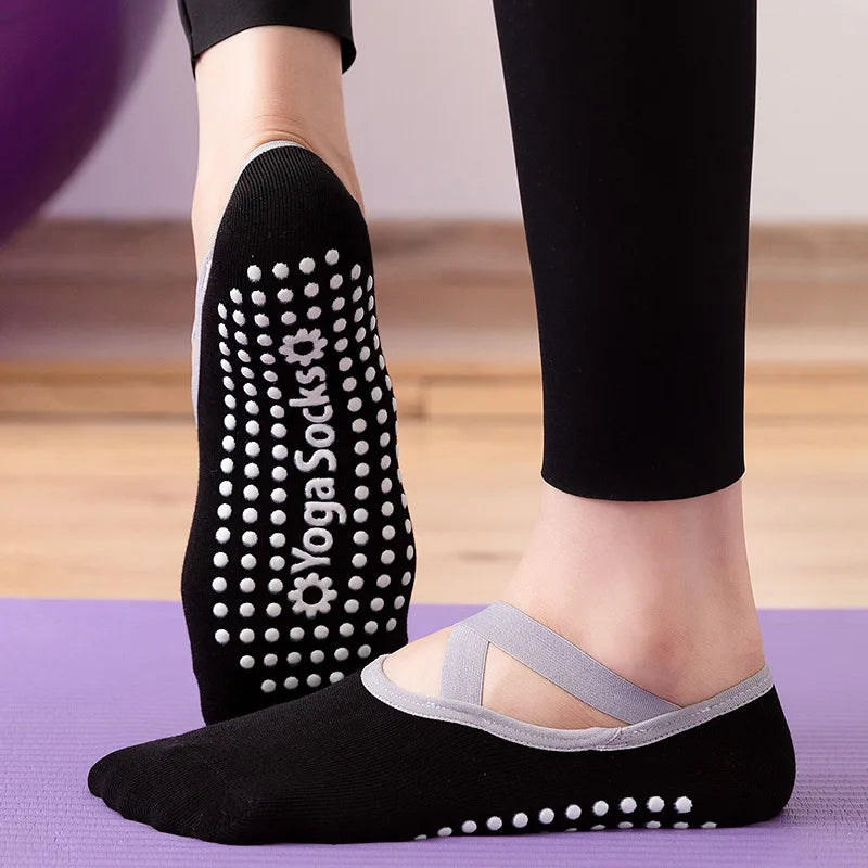 Professional Women Anti-Slip Yoga Socks
