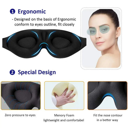 3D Contoured Eye Mask